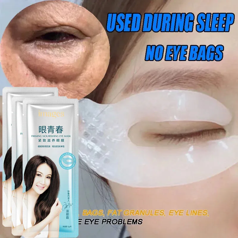 

Collagen Eye Mask Wrinkle Remove Eyes Patches Firming Lifting Fade Fine Lines Hyaluronic Acid Moisturizing Smooth Eye Skin Care