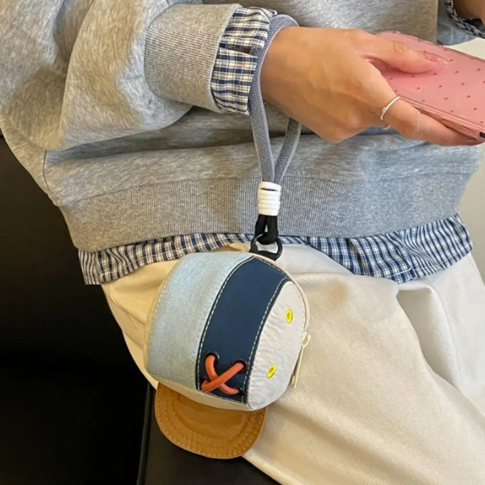Lightweight Mini Cap-Shaped Carry Bag Compact Durable Exterior Portable Wrist Pouch Wrist Design Soft Exterior