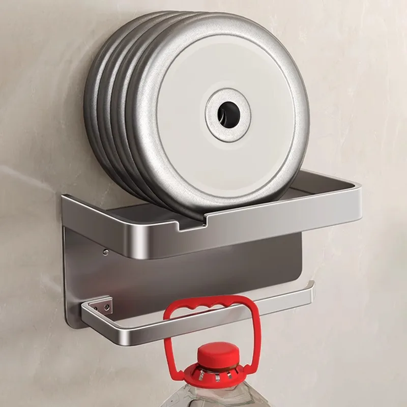 Wall-Mount Toilet Paper Holder with Phone Shelf 4