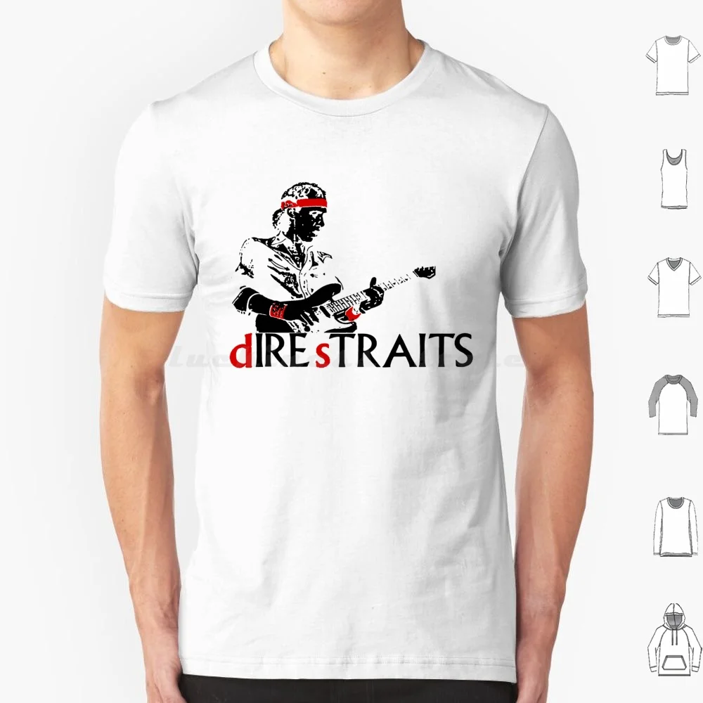 Dire Straits T Shirt 6xl Cotton Cool Tee Direstraits Markknopfler Banda Música Swing Clásicos
