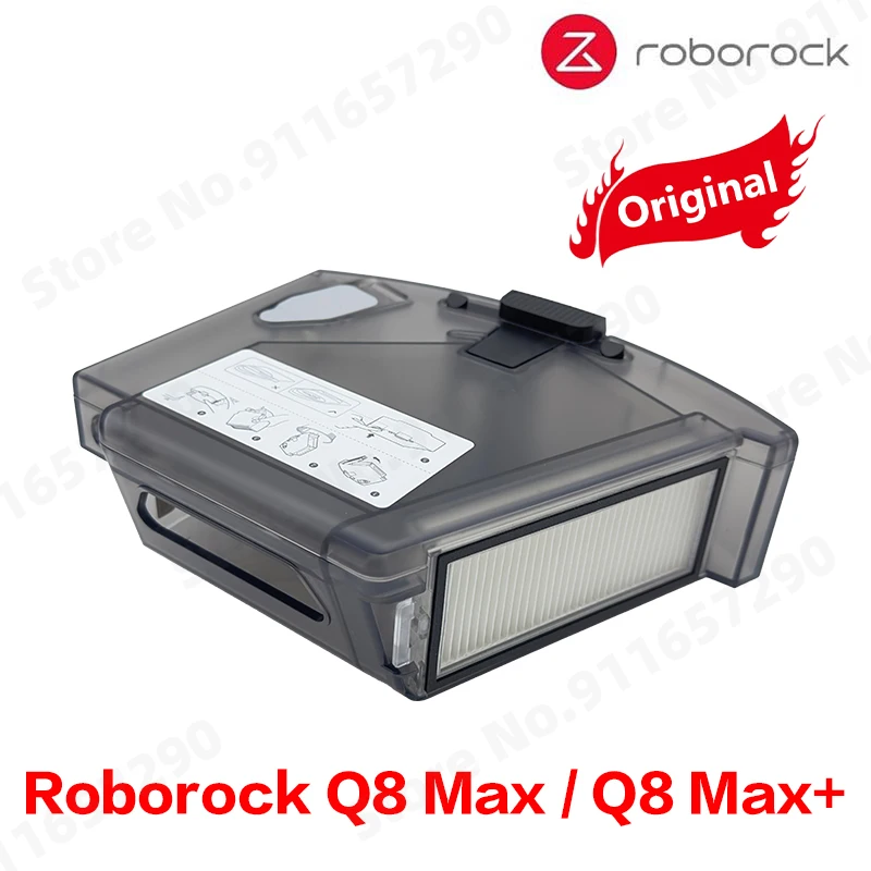 Roborock original Q8 MAX Q8 MAX+ Piezas de repuesto Ultron Lite- Dustbin Filtro de filtro Combo de un sindicato Combo de unidades combinadas