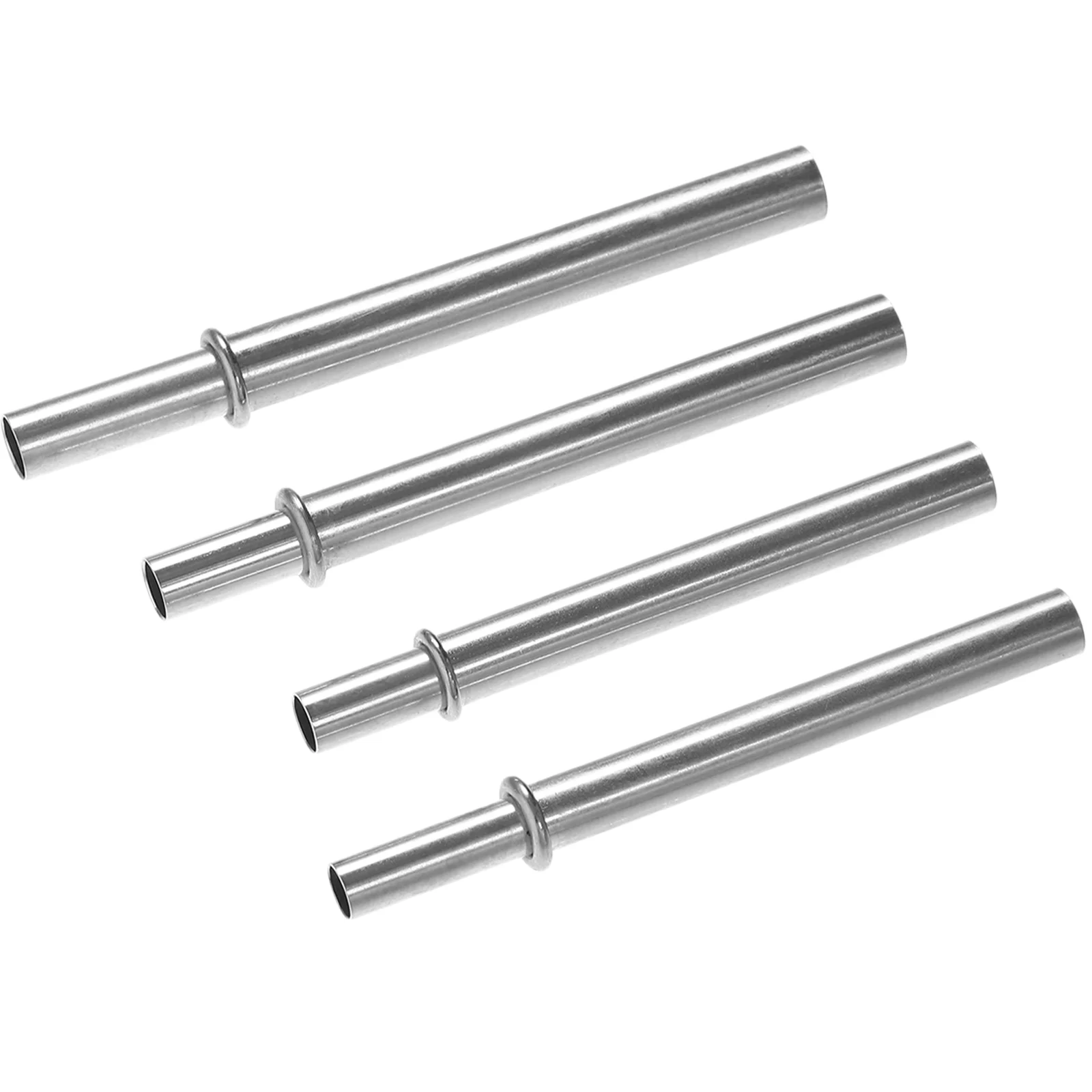 

4 Pcs DIY Pole Accessories Stainless Steel Rod Repair Tubes Suite Fishing Repairing Tool Tools Solid Parts