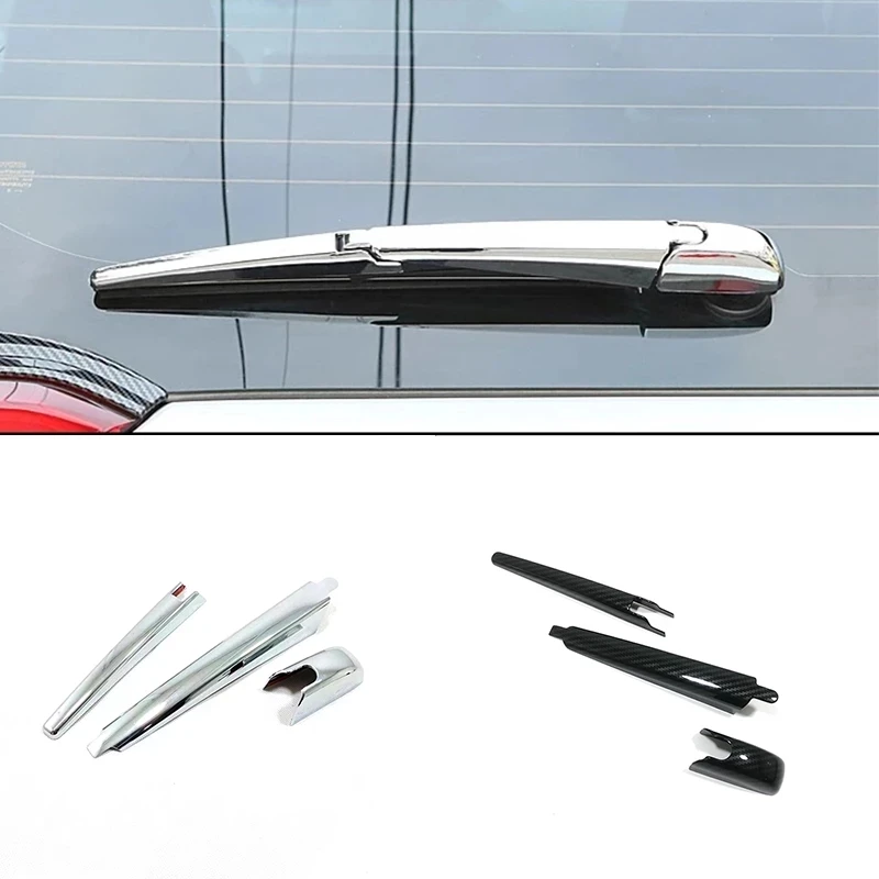 For Toyota WISH 2010 2011 2012 ABS Chrome Car Rear Window Windshield Wiper Arm Blade Cover Trim Molding Sticker Styling