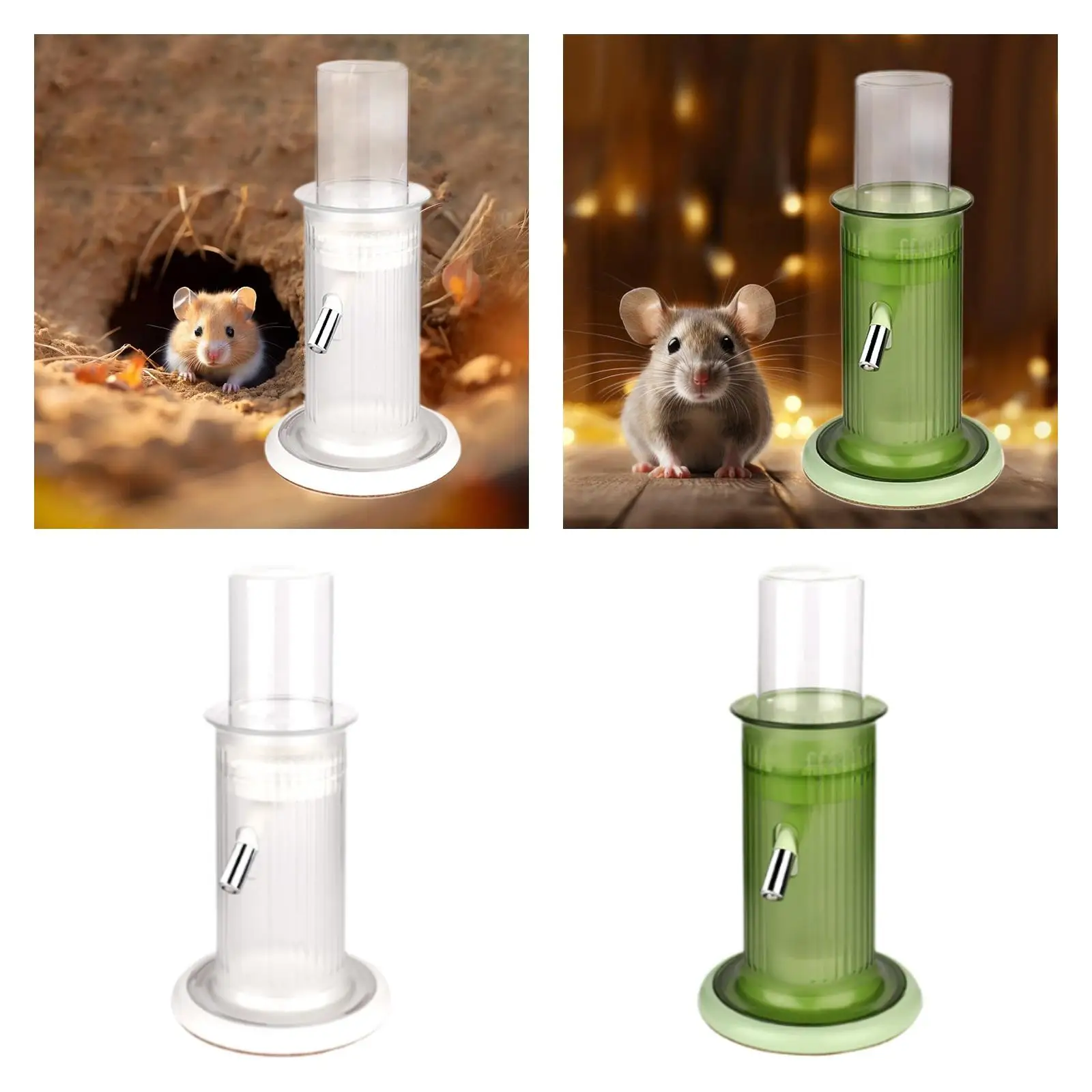 Bebedero antigoteo multiuso para roedores, cachorros y gatitos - imagen 5