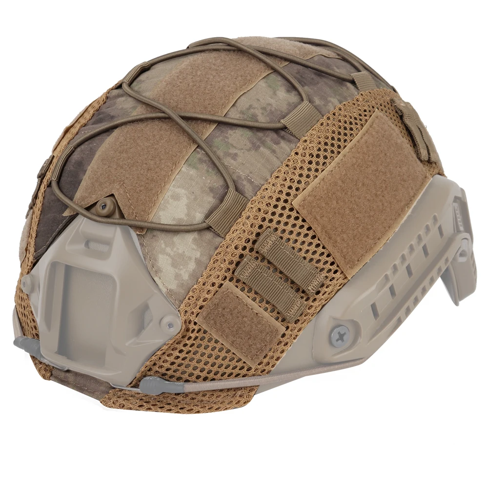 Cubierta de casco deportivo para caza y tiro Airsoft, cubierta de malla para Paintball, ops-core, PJ/BJ/MH, Fast