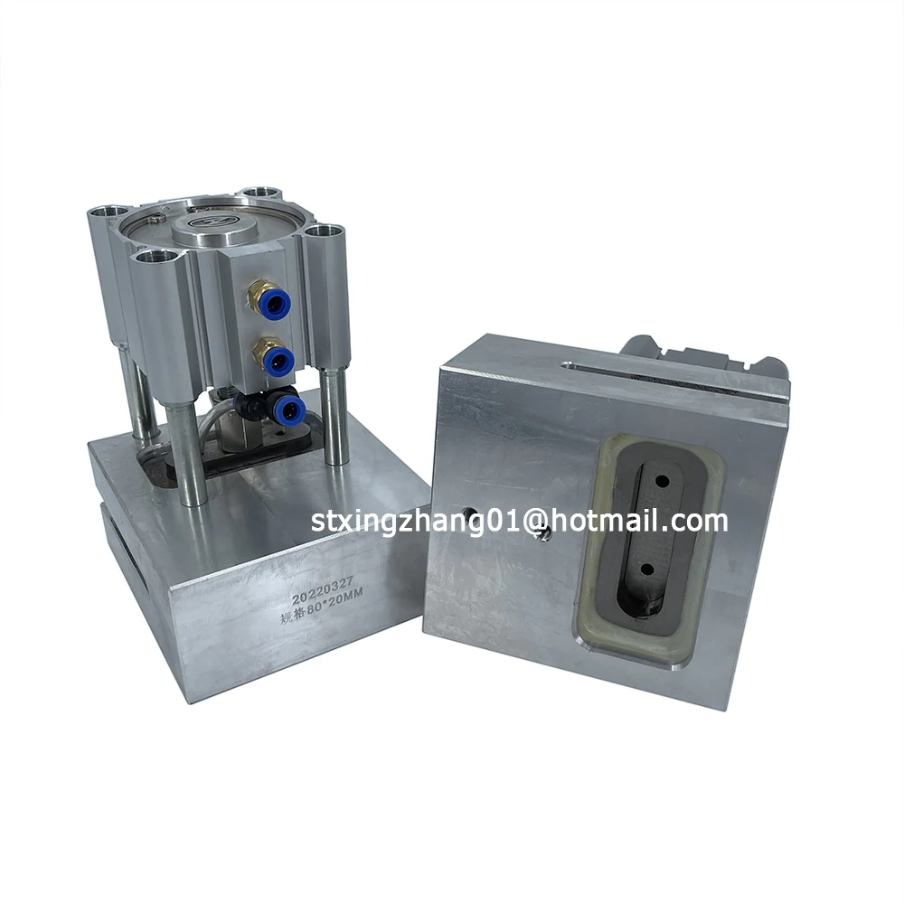 80 x 20 mm luftbetriebene Lochstanzmaschine mit Papiertütengriff