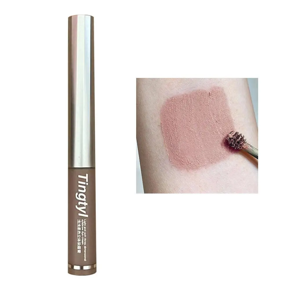Hot 6 kleuren Wenkbrauw Enhancers Gel Vloeibare Make-Up Film Vormen Tear OffTattoo Tint Wenkbrauwen Langdurige Waterdicht