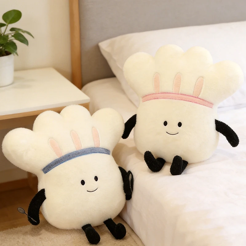 

55cm Cute Cartoon Badminton Shuttlecock Plush Toy Soft Stuffed Pillow Cushion Creative Home Decor Birthday Gift Boys Girls Kids