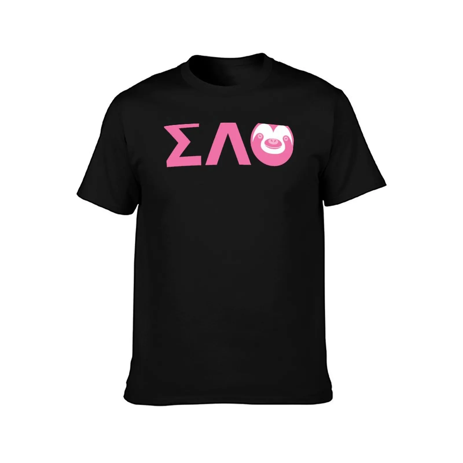 Slotherhouse Sorority - Sigma Lambda Theta T-Shirt Daily Wear Plain Short Sleeve Shirt