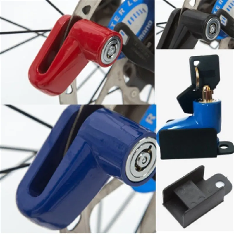 Motorcycle Electric Car Anti-theft Disc Brake Lock Electric Bicycle Alarm U Shape Lock Keys Security anti-theft