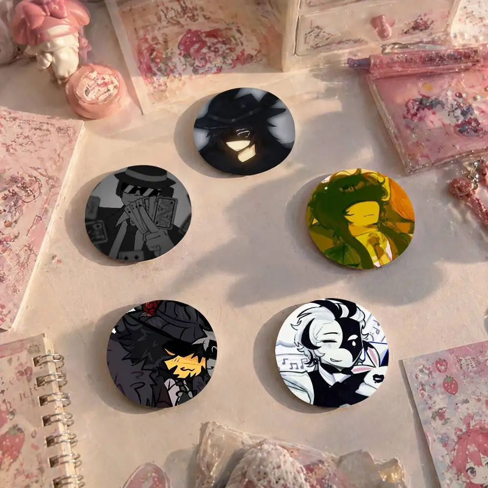 F-Forsaken Mafioso Anime Round Badges, Brooches, Clothing Accessories, Birthday Gifts, Anime Conventions