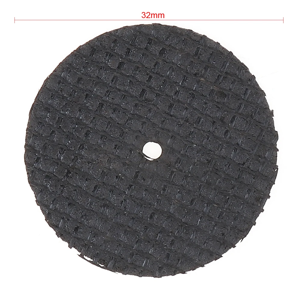 Mini lame per seghe circolari da 32mm disco da taglio in resina accessorio per utensili rotanti a doppia maglia per il taglio di acciaio legato e acciaio inossidabile