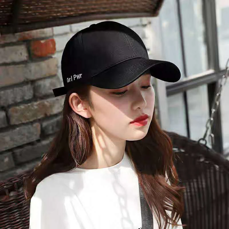 Unisex Simple Letter Embroidery Baseball Caps Spring And Autumn Outdoor Adjustable Casual Hat Sunscreen Hat