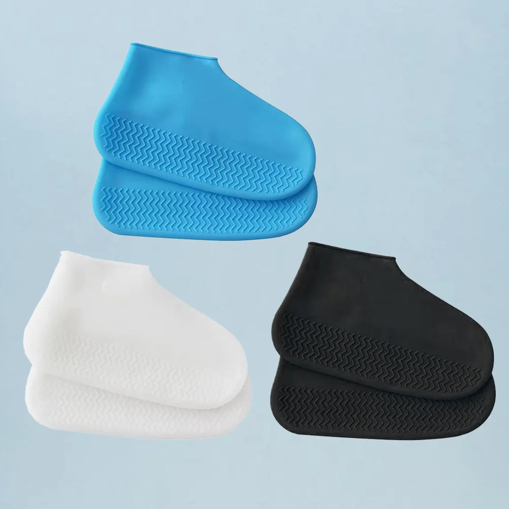 

Rainy Day Boot Protector Silicone Shoes Case Anti-slip Cover for Adult Anti-skid Overshoes Covers