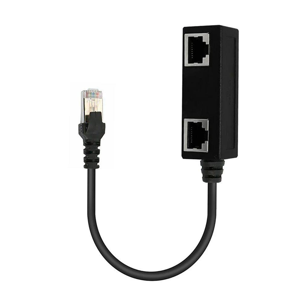 3 in 1 RJ45 분배기 LAN 이더넷 네트워크 RJ45 커넥터 네트워킹 확장용 확장 어댑터 케이블 1 남성 - 2/3 여성