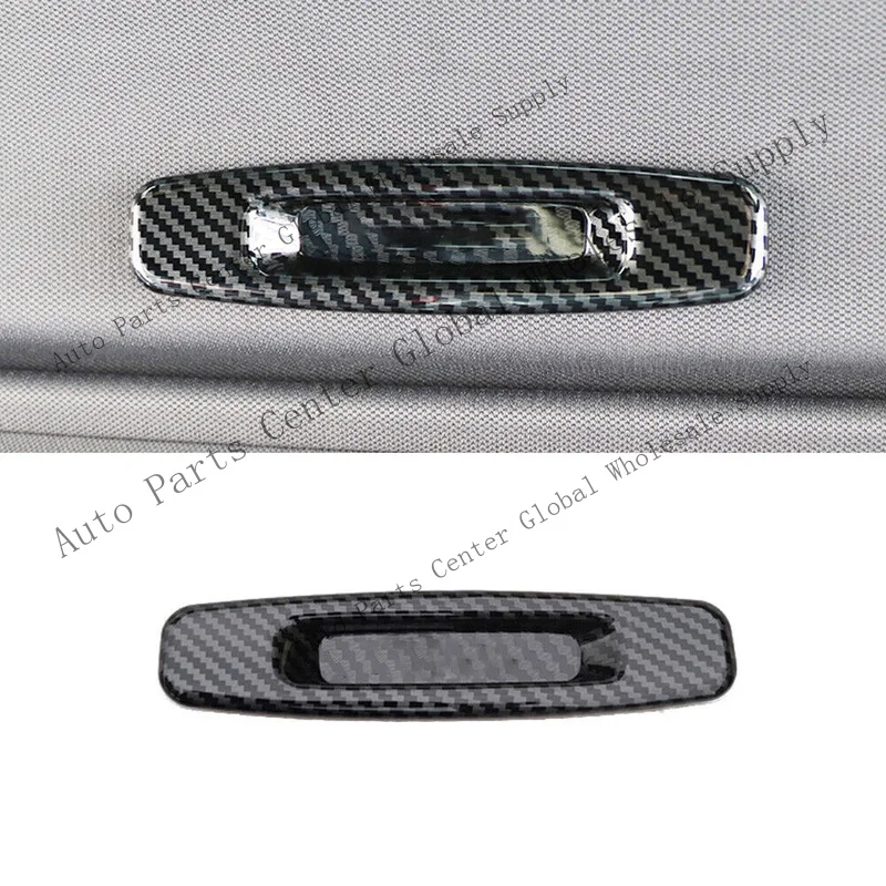 L+ For Toyota Camry 2018-2021 Carbon Fiber Inside Skylight Handle Strip Frame Trim