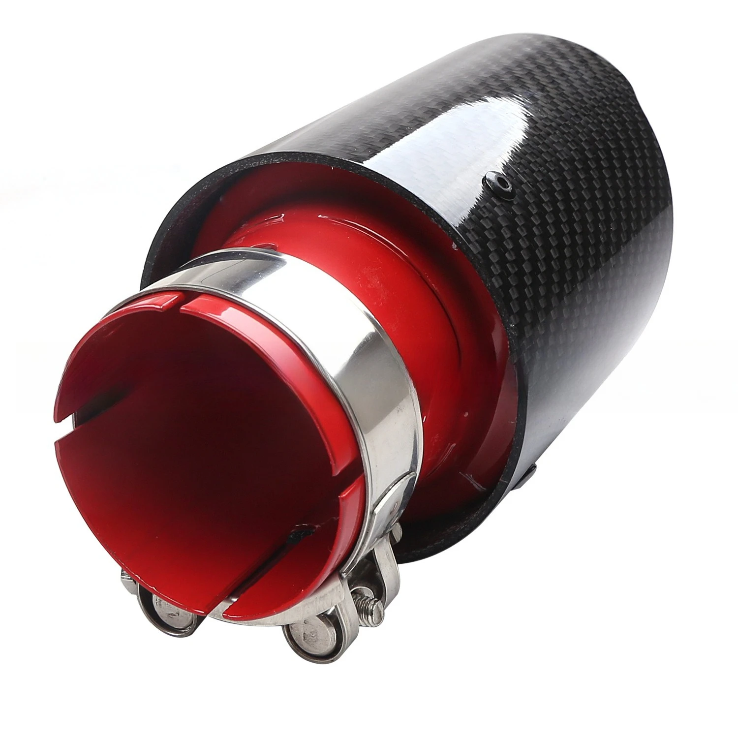 2.5-inch Genuine Carbon Fiber Exhaust Pipe  89/101mm