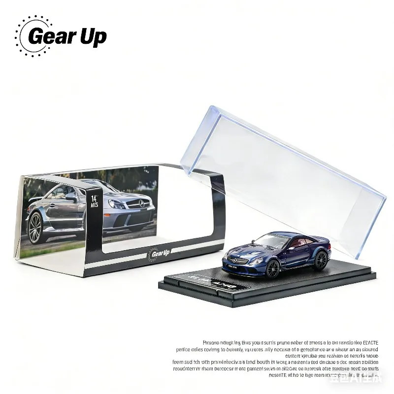 

Gear UP 1: 64 SL65 AMG SL Series 5th Generation R230 2008 Cast Alloy Car Model, Boys' Toy, Adult Collection Decoration Item.
