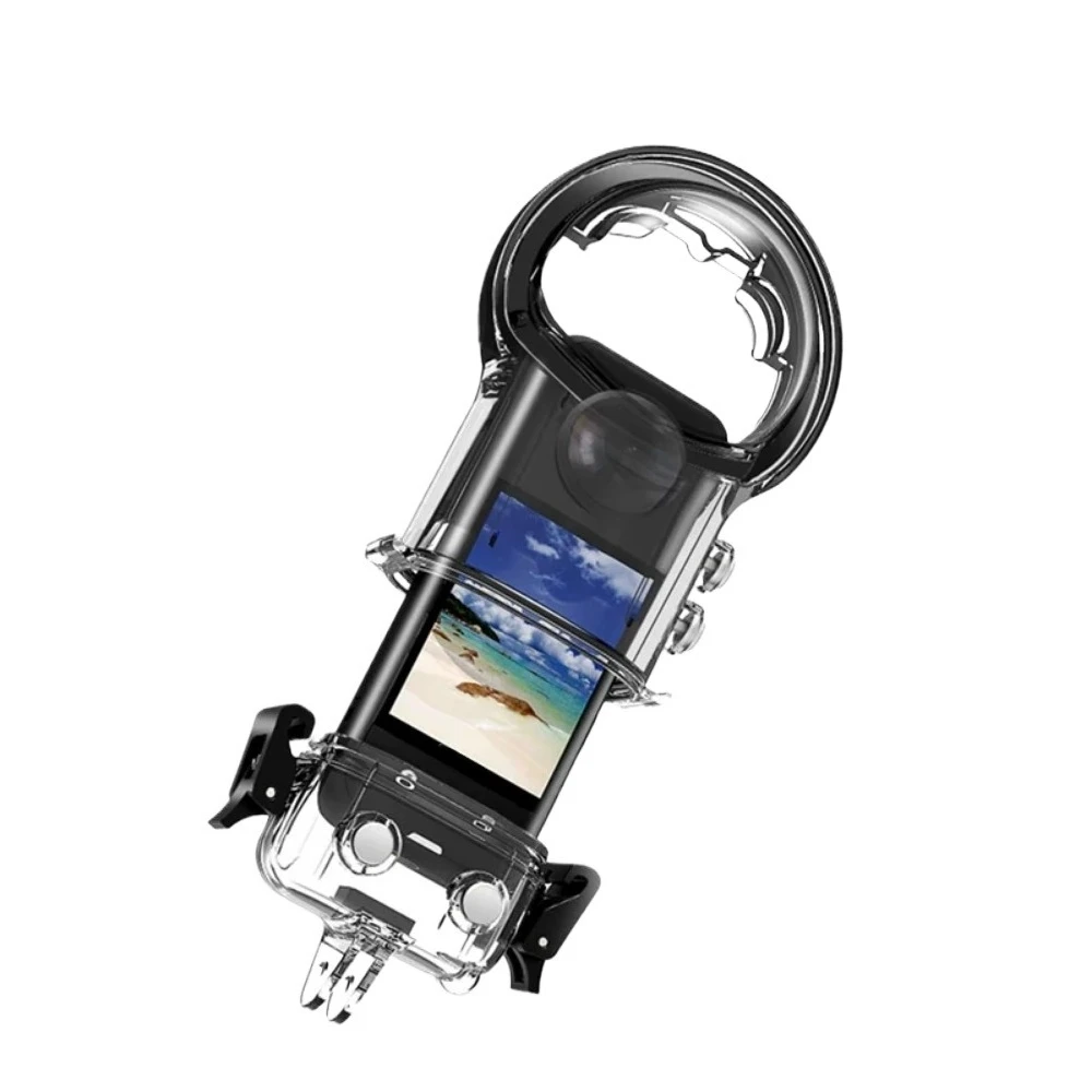 Dive Case for Insta360 X4 Waterproof Housing Cover for Insta360 X4 Invisible Diving Case Underwater 50M Dive Shell Accessories