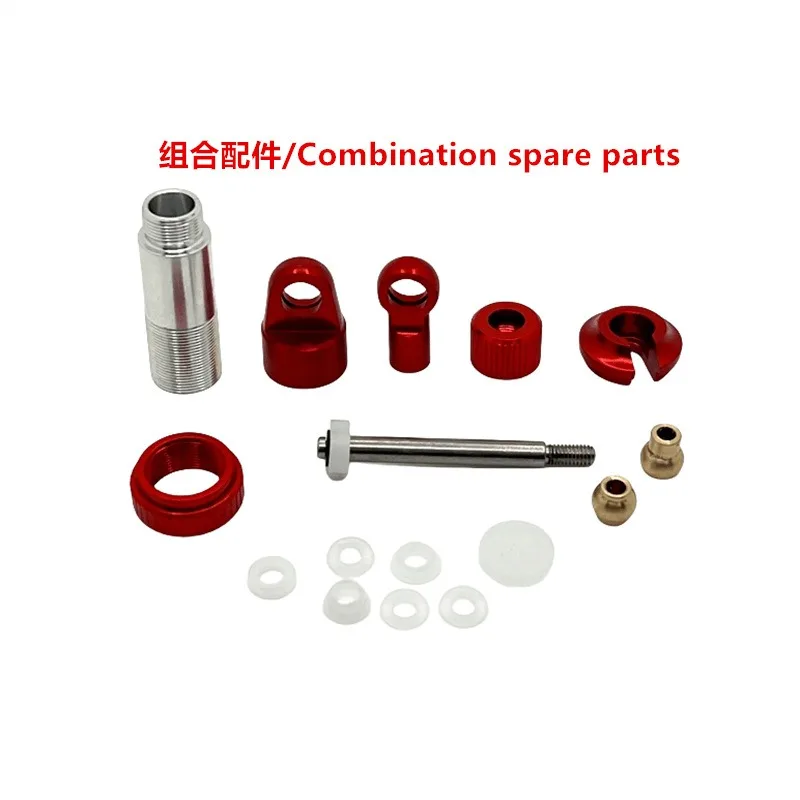 MJX Hyper Go 14209 14210 14211 16207 16208 16209 16210 H16 4pcs Metal Óleo Amortecedor Amortecedor RC Car Upgrade Parts Acessórios