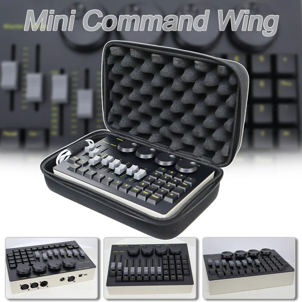 

New Console Mini Command Wing Moving Head Stage Light Controller For Party Club Professional Equipment Lighting MA2 controller