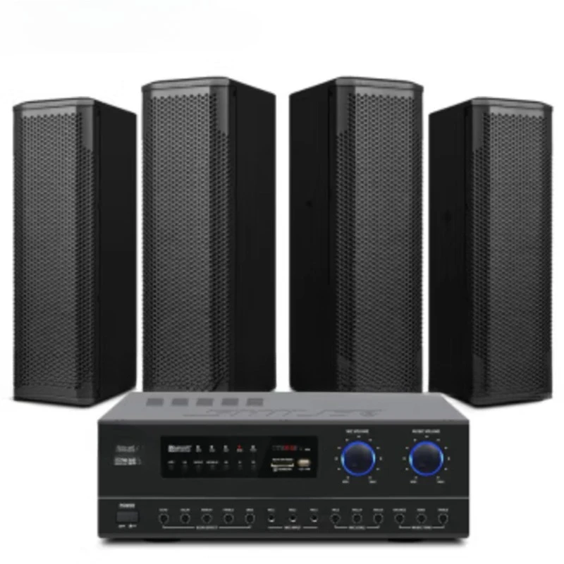 

AV-108/BX-402 two pairs + SH20 professional small and medium conference room sound system