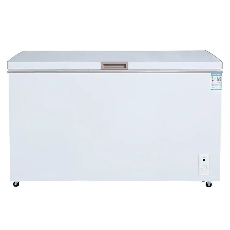 208L 7.3 Cuft Ready Ship Deep Freezer White Grey Color Refrigerator Home Appliance Electric Chest Freezer