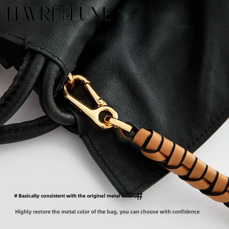 Yellow spiral woven shoulder strap for women bag durable fashion not easy to fade bag modification bag accessories