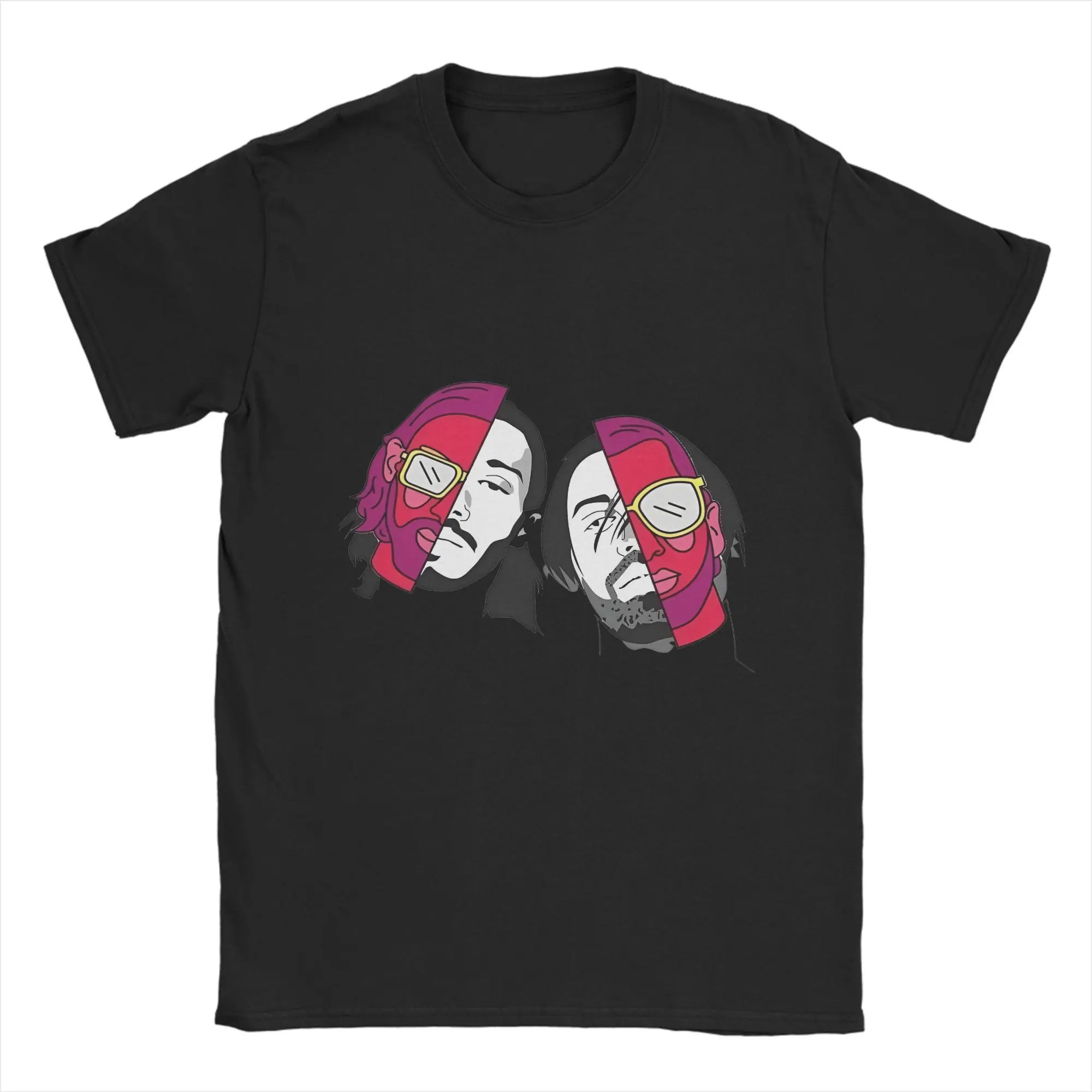 

Футболка PNL Two Neon Brothers, мужская винтажная хлопковая футболка в стиле рэпер, футболка с круглым воротником и короткими рукавами, одежда больших размеров