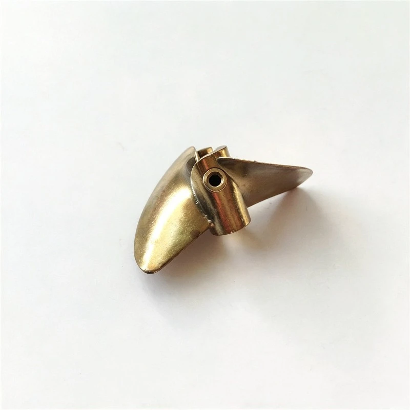 435 2-Blade Brass Propeller, 35mm Dia 1.4 Pitch 4mm Bore for Brushless RC Boat