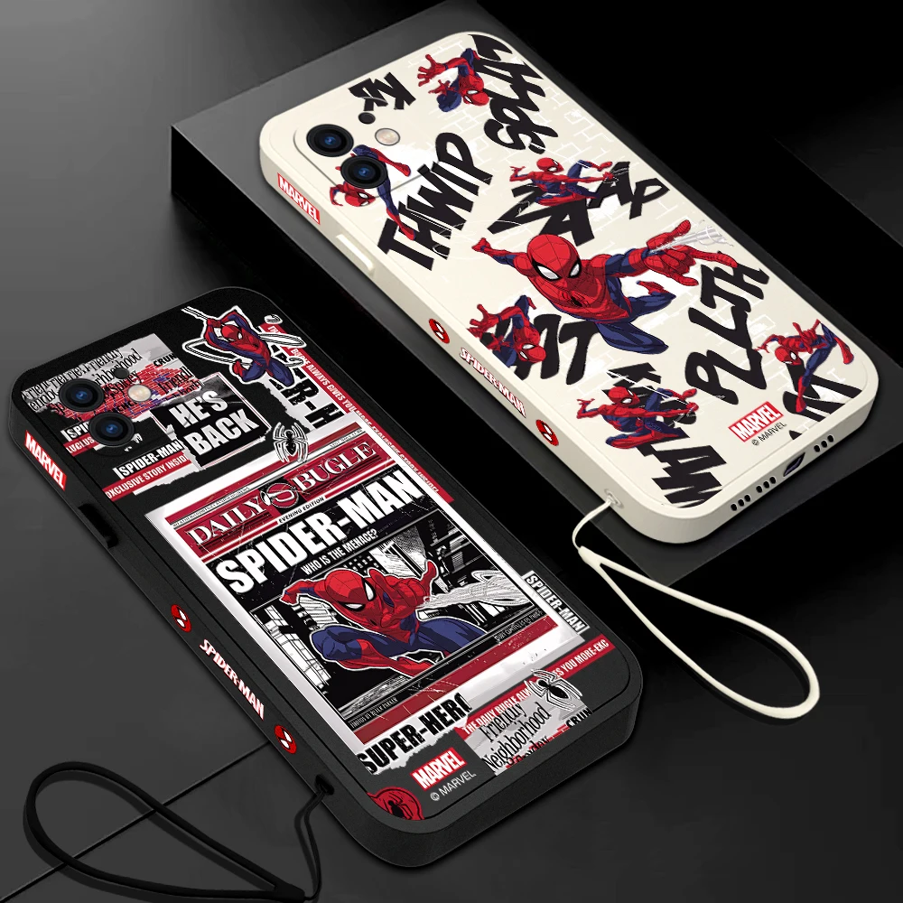 Marvel Spider Man Case For Samsung A54 A34 A73 A53 A33 A23 A14 A13 A03 A03S A04 A04S A04E A72 A52 A52S A32 A22 A12 A71 A51 4G 5G