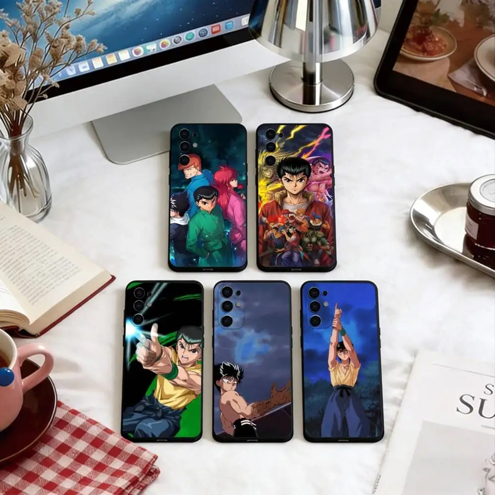 

Yu Yu Hakusho Phone Case Soft black For Samsung S25,S24,S21,S22,S23,S30,Ultra,S20,Plus,Fe,Lite