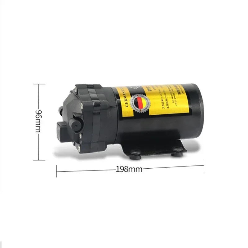 600 gpd Diaphragm pump 24v high pressure vacuum water filter parts reverse osmosis system Water Filter RO Water Booster Pump