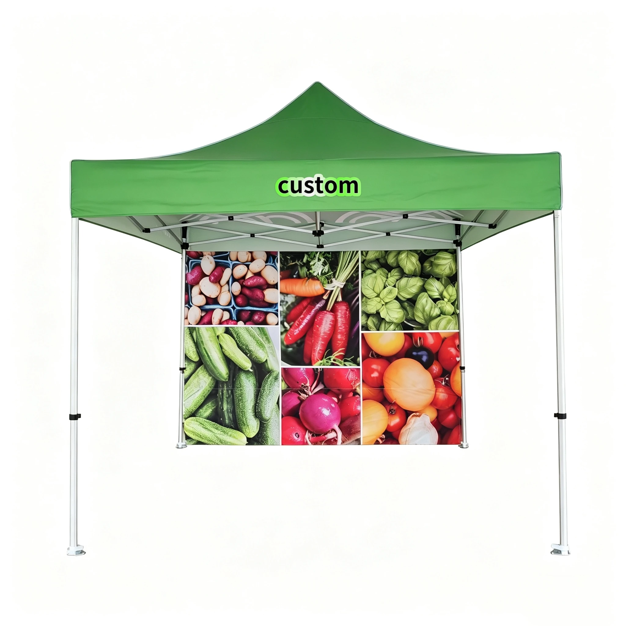 Custom Printed Designed Logo Advertising Fabric Canopy Tents Roof  Outdoor Custom GazeboAdvertising Party Folding