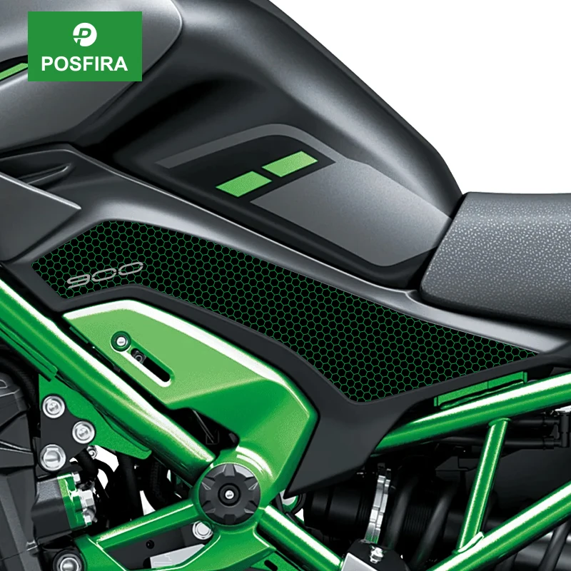 

POSFIRA наклейка на боковую панель мотоцикла, виниловые наклейки для Kawasaki Z900 Z 900/SE 2025-2026, аксессуары для украшения мотоцикла
