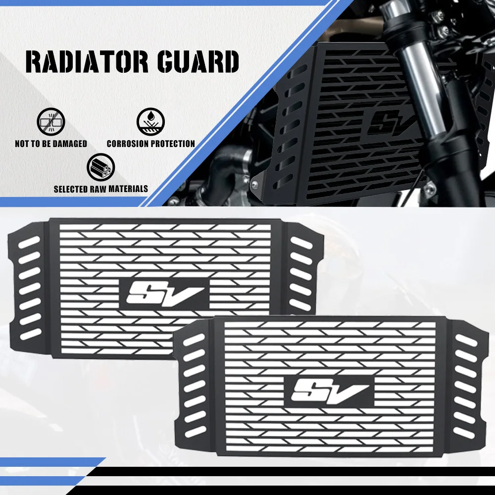 

2025 2025 Motorcycle Accessories For SUZUKI SV650/ABS SV650X/ABS Radiator Guard Protector Grille Grill Cover 2016-2022 2021 2023