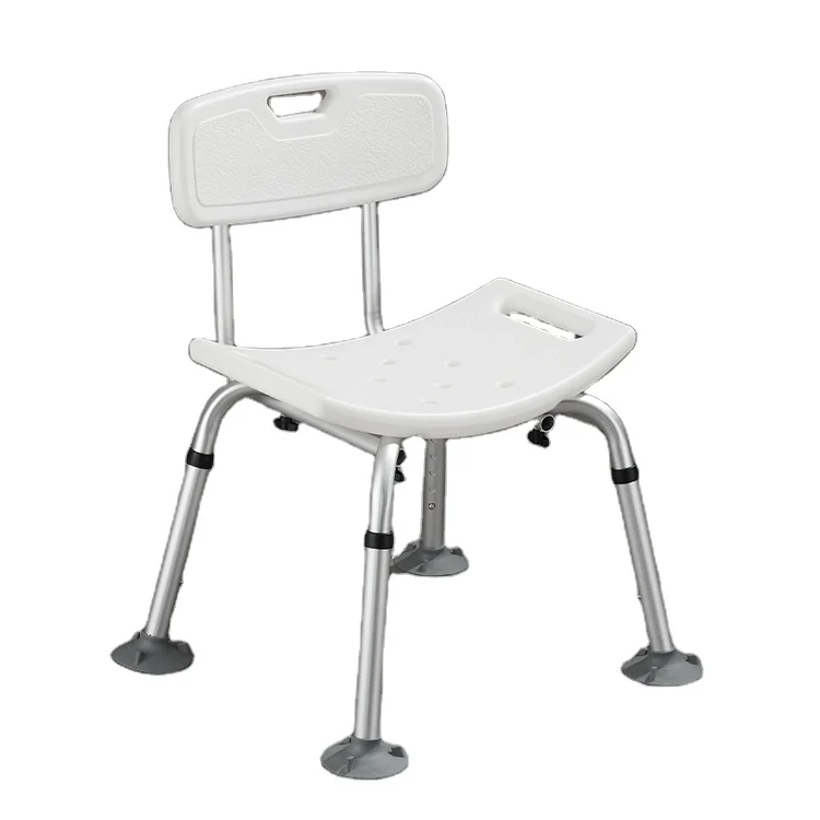 

China Wholesale Adjust Shower Chair Aluminum Bath Chair for the Disable Bathroom Seat Chair for Shower Bathroom Stool