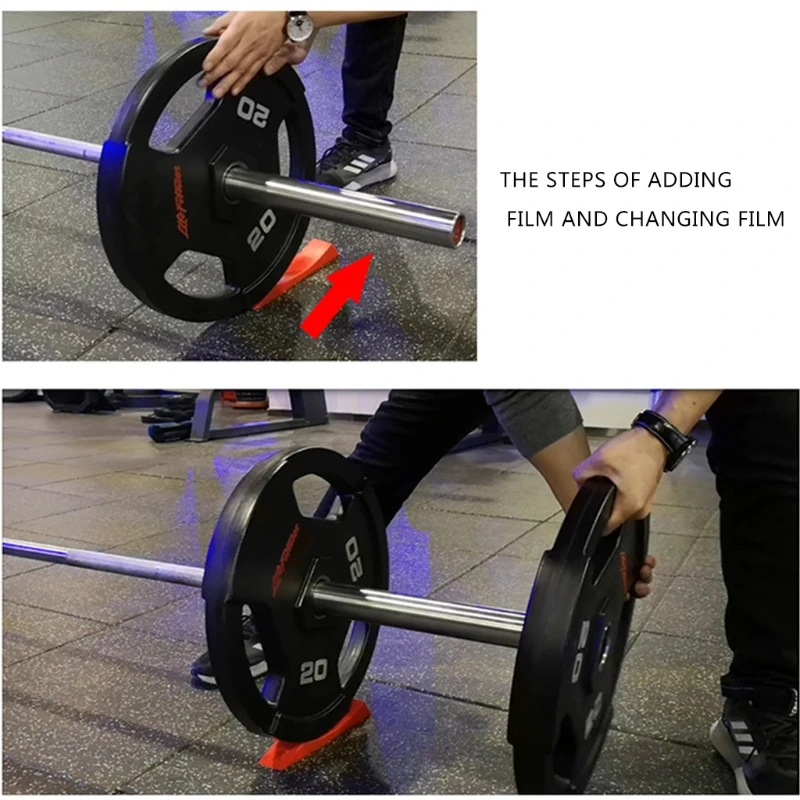 Deadlift Barbell Alternative Used as Load Unload Weight Plates for Fitness Exercise Strength Training