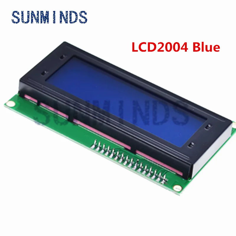 LCD2004+I2C LCD2004 20x4 2004A Blue Green Screen Character LCD IIC Serial Interface Adapter Module for Arduino
