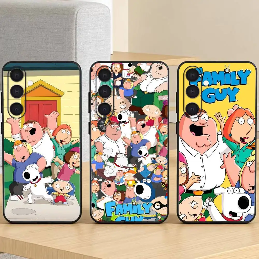 Family Guy  Phone Case For Samsung Galaxy A73,A72,A71,A70,A52,A51 Others Soft Black Cover