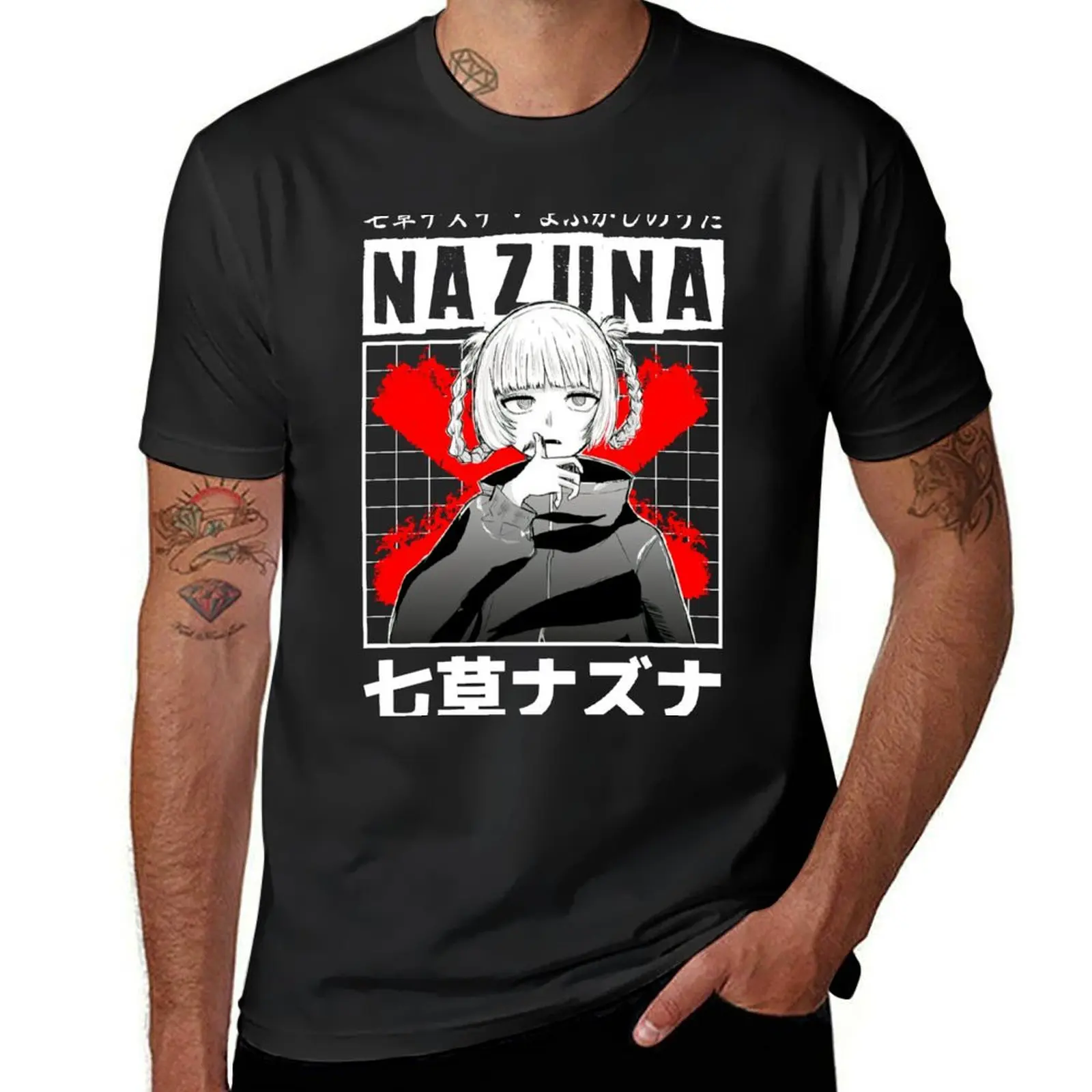

Call of the Night - Nazuna manga T-Shirt graphics customs fruit of the loom mens t shirts