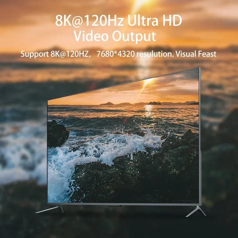 Adaptador USB C de Metal de 100W, convertidor de carga tipo C de transferencia de datos rápida, OTG, 40Gbps, 8K, 120Hz, Vedio, Macbook Pro, teléfono