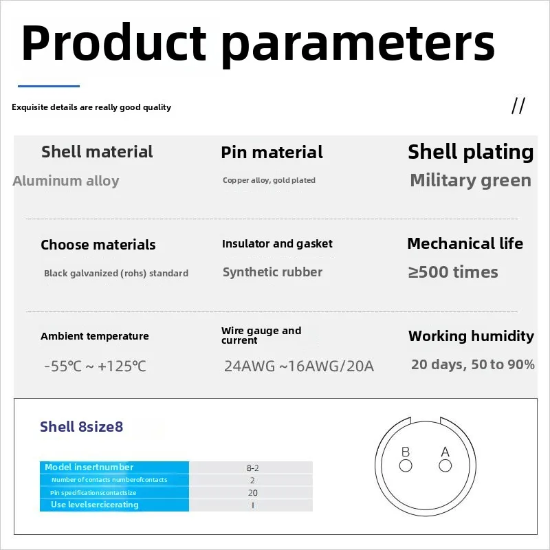 المعيار الأمريكي MIL-26482 موصل مقاوم للمياه MS3116E8-2 الأساسية الطيران التوصيل مقعد MS3112F PT06E #4