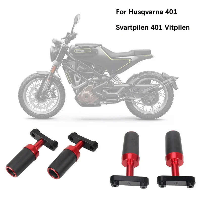 

Защита от падения на мотоцикле ползунок для Svartpilen 401 Vitpilen Husqvarna 401 2018-2022 обтекатель противоударное устройство