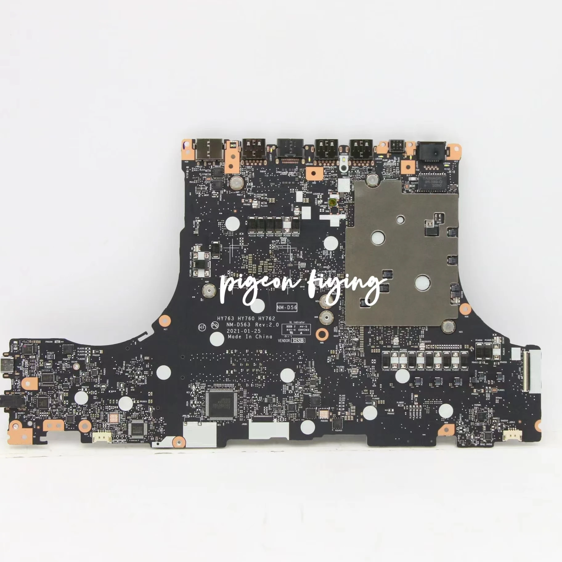 NM-D563 Mainboard For Lenovo Legion 7-16ACHg6 Laptop Motherboard CPU: R7-5800H GPU: RTX3070 8GB DDR4 100% Fully Tested