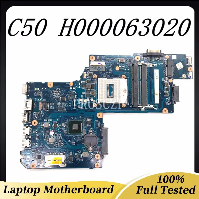 Placa base H000063020 de alta calidad para ordenador portátil, placa base para Toshiba C50 C50-A, HM86, PGA947, DDR3L 100%, completamente probada, envío gratis