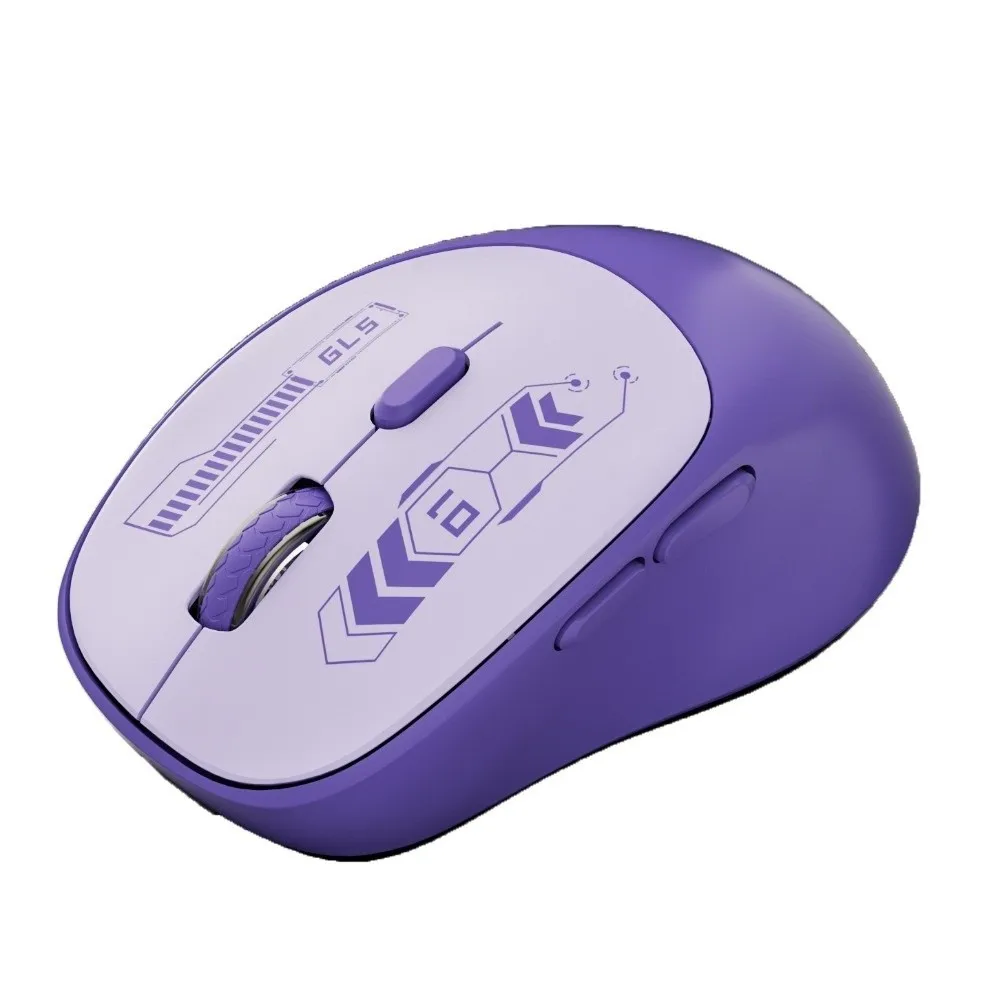 Dual Mode Wireless Gaming Mouse Type-C Quiet Click 2.4G Wireless Mouse Ultra Long Battery Rechargeable Bluetooth Mouse Laptop
