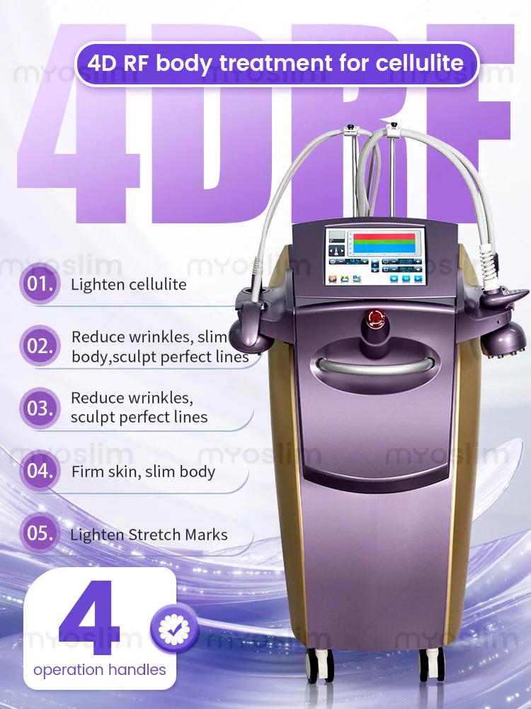 

For fat removal and fat mass treatmenThe best-selling Venus Legacy 4D unipolar multipole skin tightening machine with 4 handles