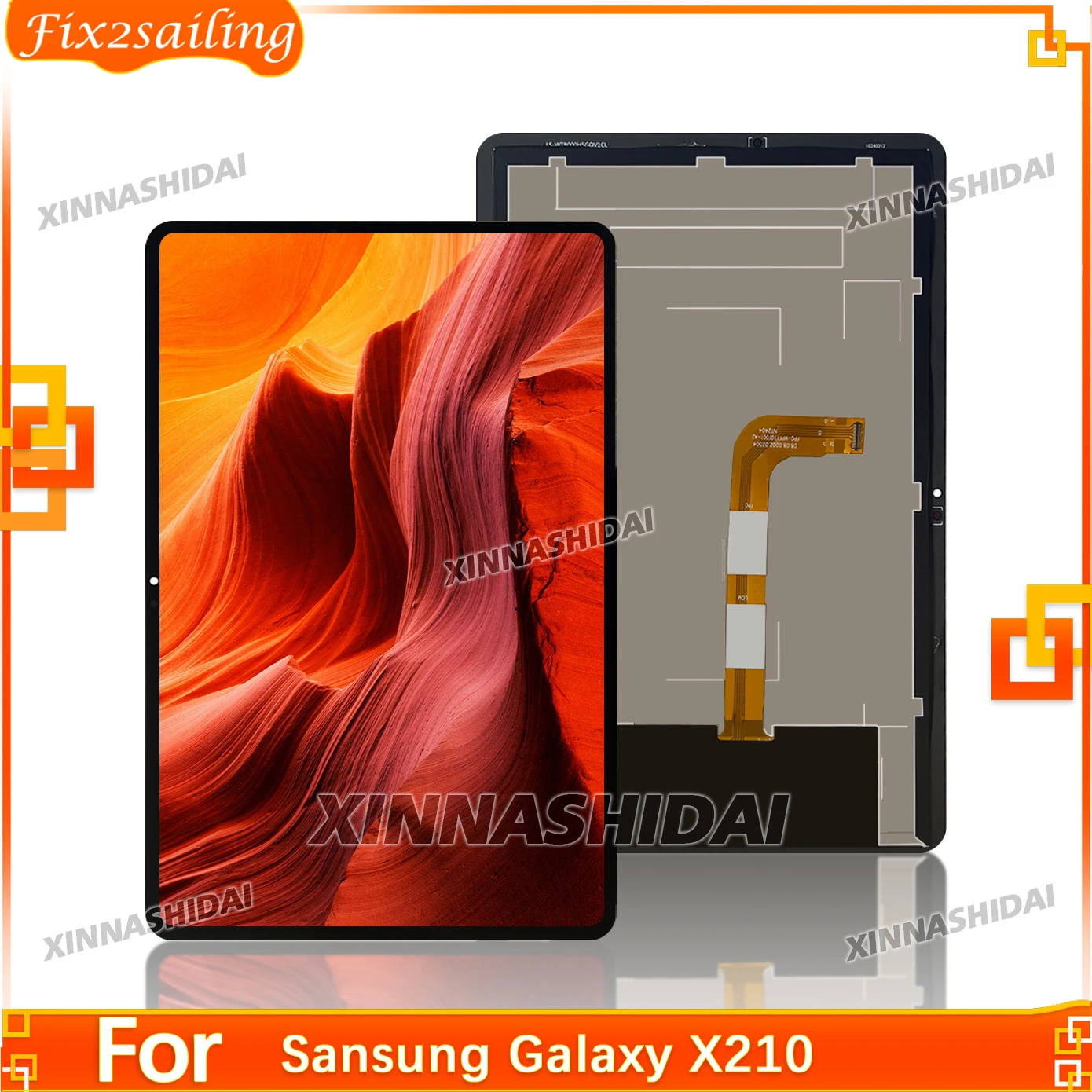 

100% Tested For Samsung Galaxy X210 LCD Display Touch Screen Panel Digitizer For x210 lcd Assembly Replcement