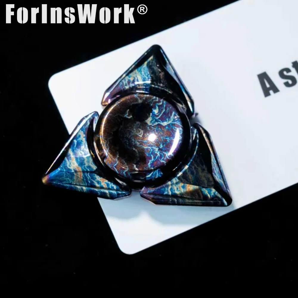 Astaredc EDC prisme main Spinner haute vitesse Fidget jouet pour soulager le Stress à la mode EDC Gadget Spinner métalico